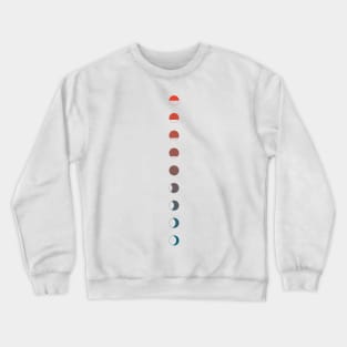 Sunset to Moonrise (Front Design) Crewneck Sweatshirt